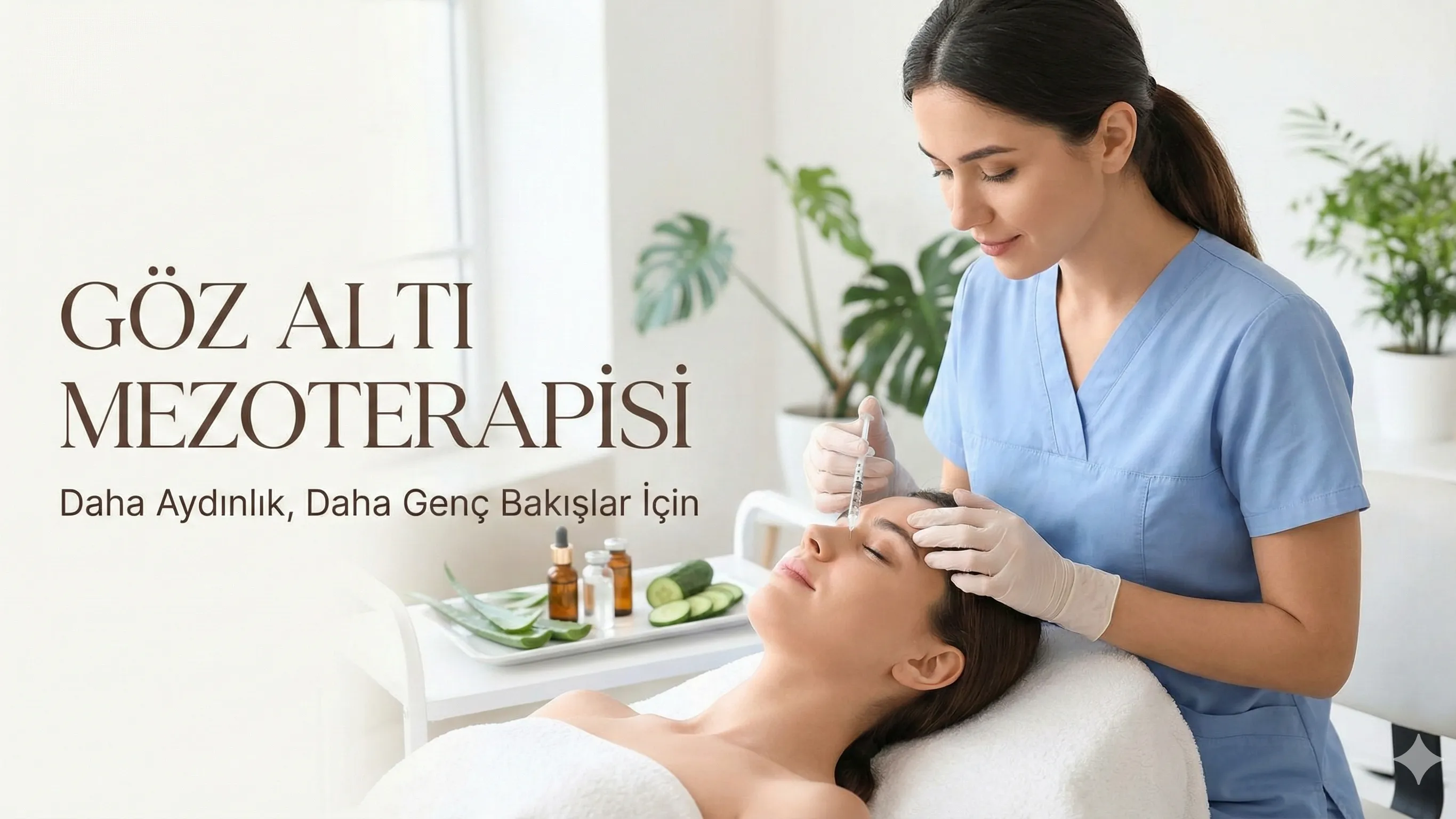 Gözaltı Mezoterapisi ile Yorgun Bakışlara Veda Etmenin Yolları